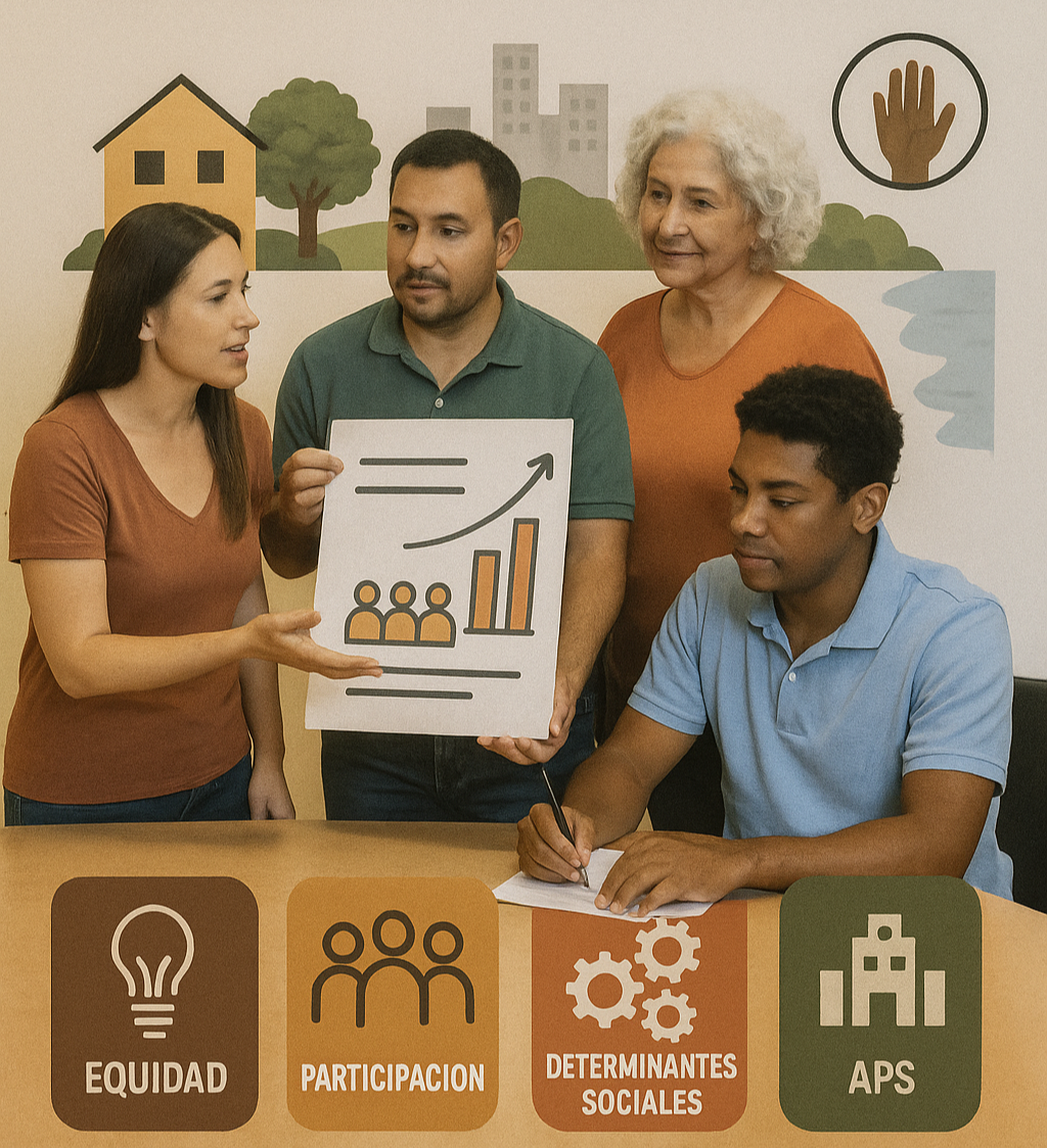 Formulación y Gestión de Proyectos e Iniciativas Comunitarias con Enfoque de Equidad y Determinantes Sociales de la Salud en APS